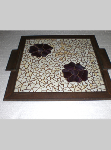 tecnica mosaico de vidro