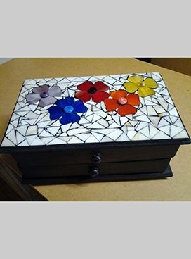 tecnica mosaico de vidro