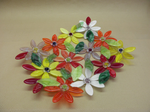 decoração de vidros artisticos