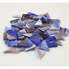 Blister de Vidro Purpura Escuro com Azul Opalescente (100grs)
