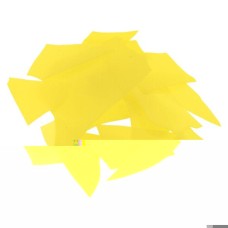Confetti de Vidro Amarelo Canário Opalescente - COE 96 - 20 gramas