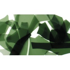 Confetti de Vidro Verde Floresta Transparente - COE 96 - 20 gramas