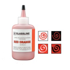 Tinta Glassline Vermelho Alaranjado