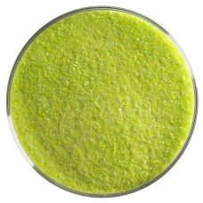 Fritas de Vidro Fino Bullseye - Verde Pimavera - 50 grs